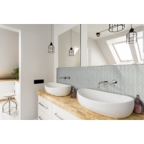 IMPACT - 1X3/11X12, GRAY, MATTE